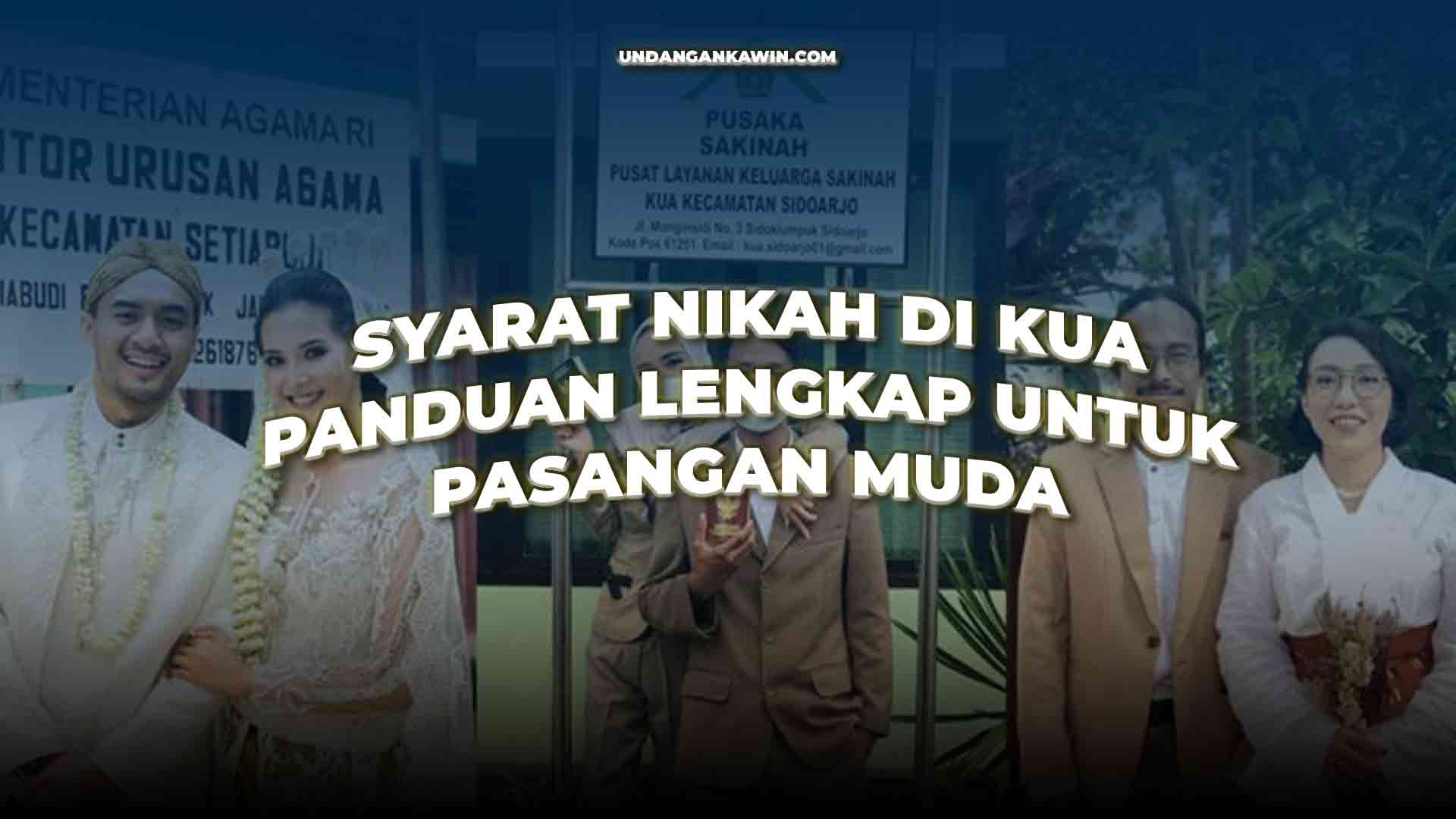 Syarat Nikah di KUA