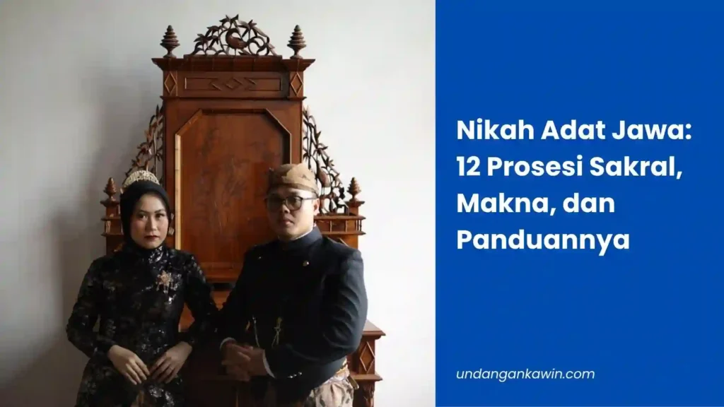 Nikah Adat Jawa