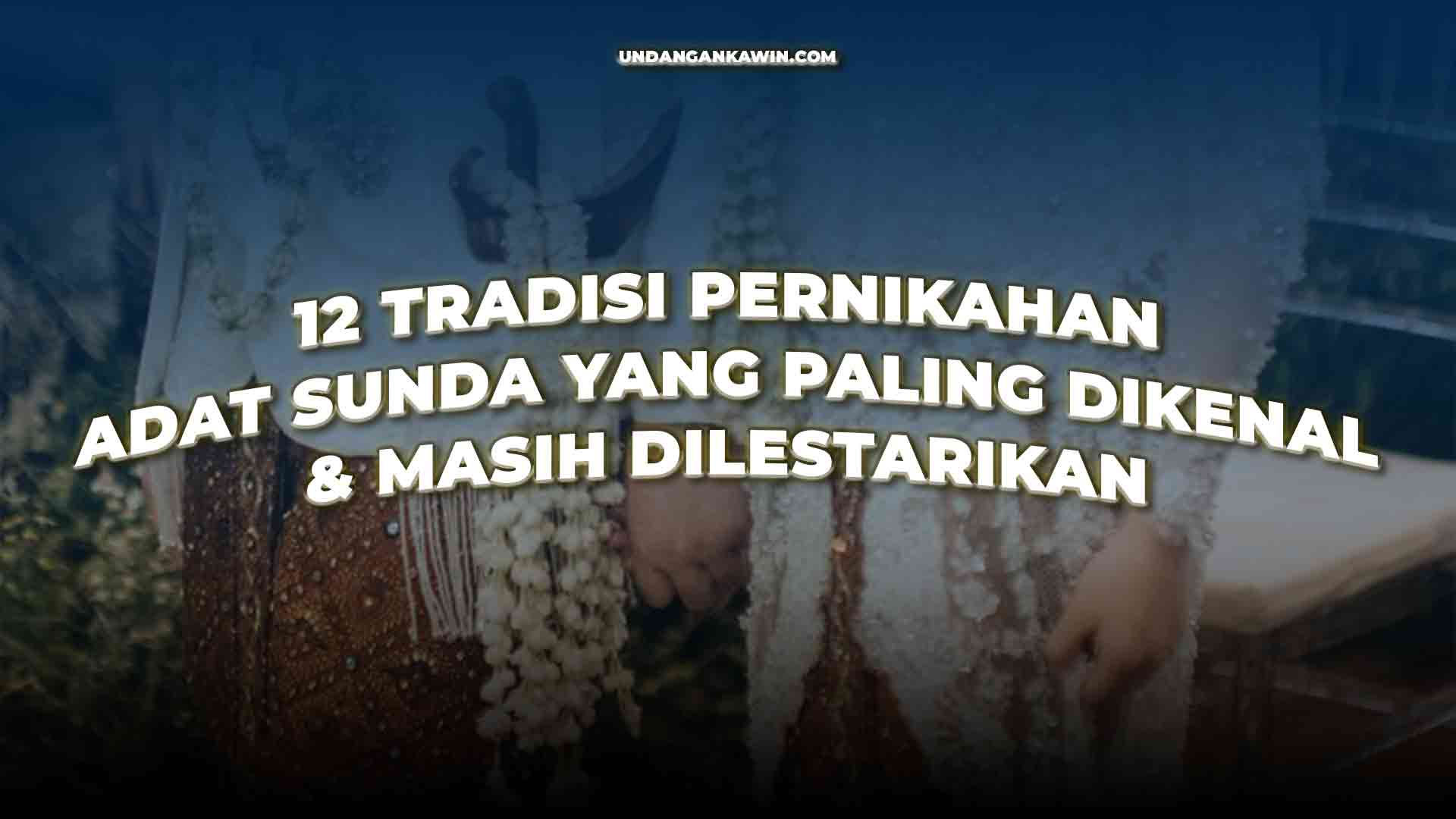 Pernikahan Adat Sunda