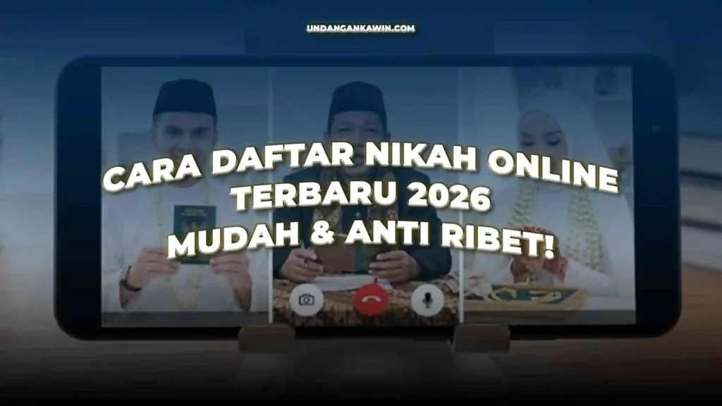 Cara Daftar Nikah Online