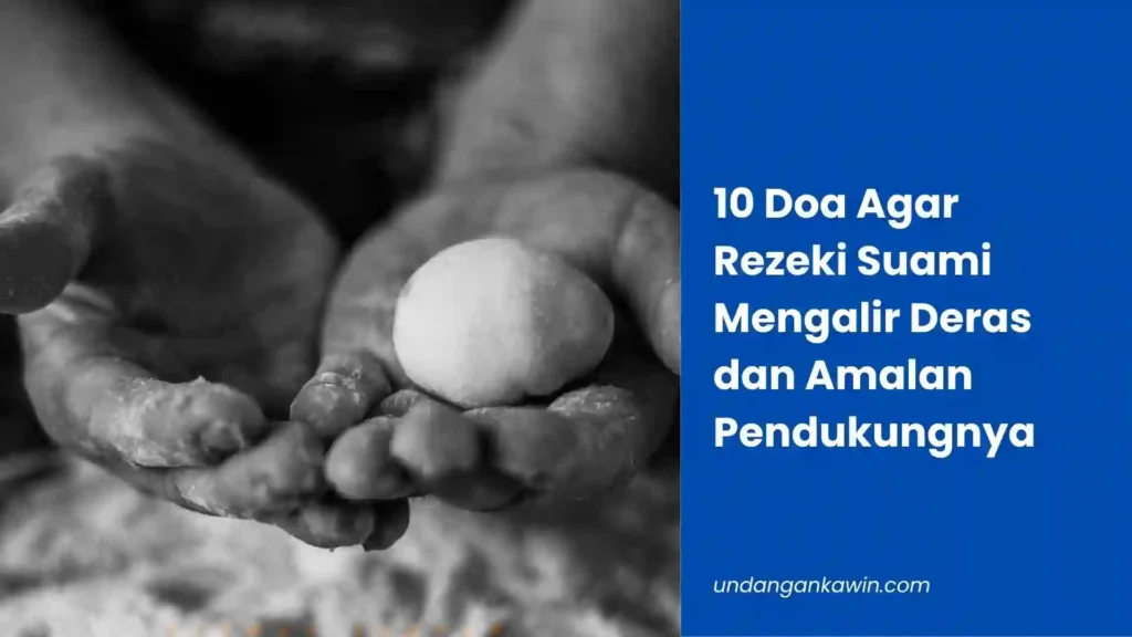 doa agar rezeki suami mengalir deras