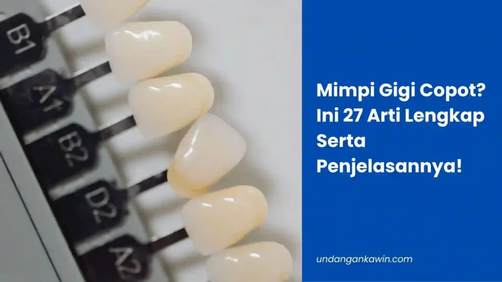Mimpi Gigi Copot