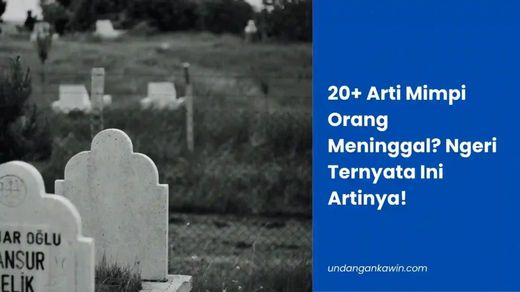Mimpi Orang Meninggal